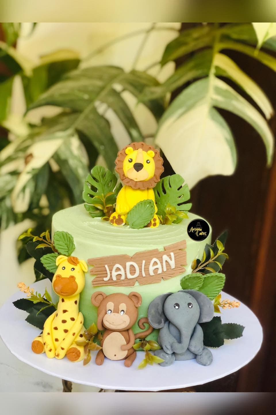 Jungle Safari Adventure Cake