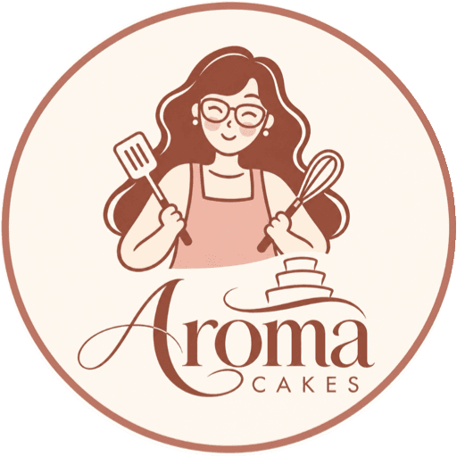 AROMA CAKES Baker Mascot