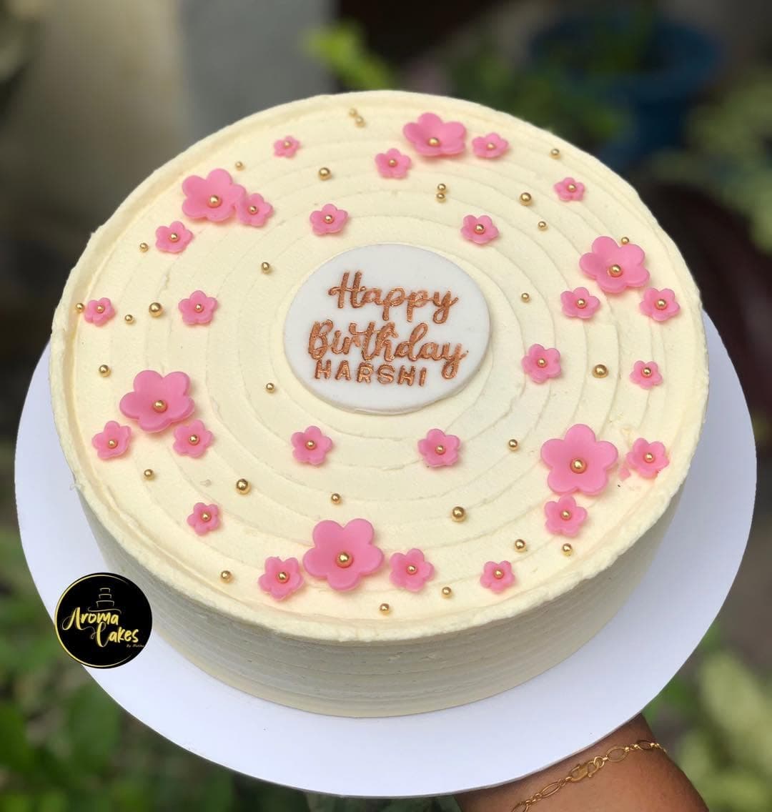 Blossom Garden Spiral Cake Harshi
